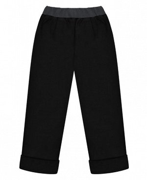 Чёрные брюки для мальчика Цвет: черный