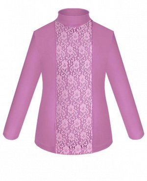 Фиолетовая школьная блузка для девочки Цвет: сиреневый