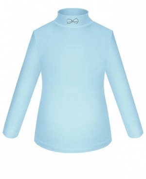 Школьная голубая блузка для девочки Цвет: голубой
