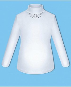 Школьная белая блузка для девочки Цвет: белый