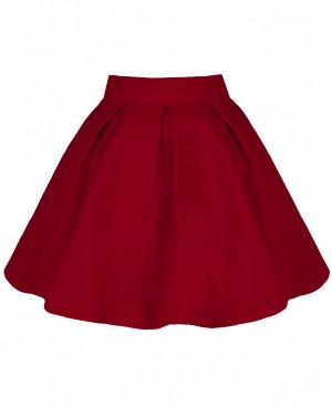 Красная юбка для девочки Цвет: красный