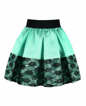 Нарядная бирюзовая юбка для девочки Цвет: бирюзовый