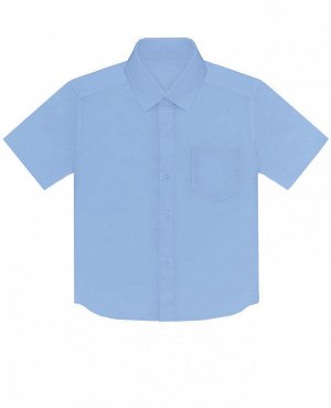 Голубая рубашка для мальчика Цвет: бл.голубой