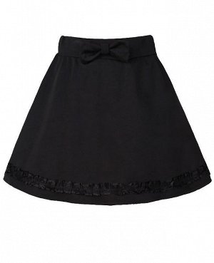 Чёрная школьная юбка для девочки Цвет: черный