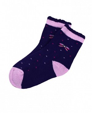 Детские махровые носки Цвет: тёмно-синий
