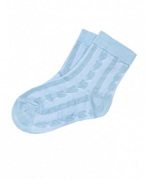 Голубые носки для девочки Цвет: голубой
