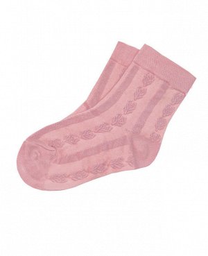 Розовые носки для девочки Цвет: розовый