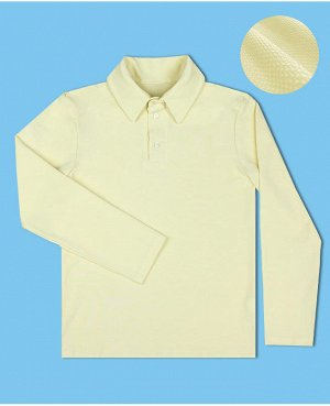 Рубашка-поло для мальчика Цвет: экрю