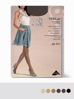 Колготки Vera 40 (Sisi)    полупрозрачные эластичные колготки с шелковистым эффектом