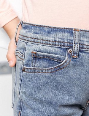Джинсы mom-fit из эластичного хлопка
