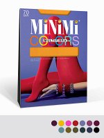 Колготки   MULTIFIBRA_COLORS_70 (MINIMI) /1/60/ 3D колготки из микрофибры (нейлон 6.6),с ластовицей