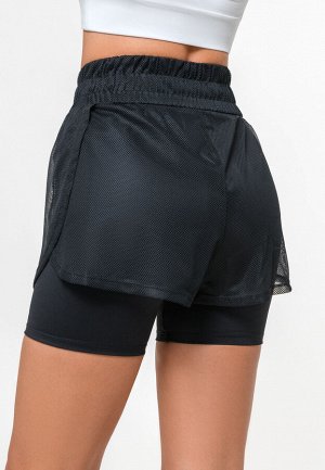 Шорты black mesh 165.1