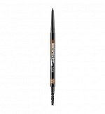 Карандаш для бровей LUXVISAGE BROWISSIMO ultra slim super stay 24H тон 312 дымчатый коричневый