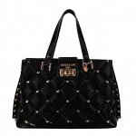 STUDDED HANDBAG QUILTED