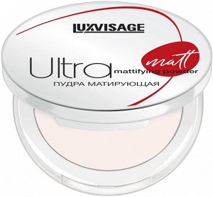 Люксвизаж Матирующая пудра LUXVISAGE Ultra matt тон 101 Porcelain, LUXVISAGE