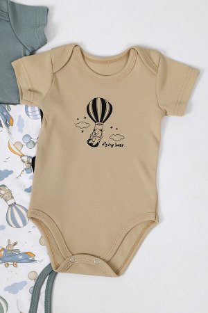 Комплект боди для новорожденных, 3 шт. арт КПЛ-БД3