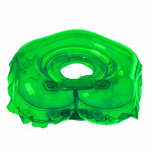 Круг для купания, полноцветный, цвет зелёный