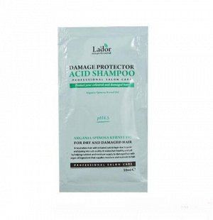 La'dor Damage Protector Acid Shampoo Шампунь для волос с аргановым маслом пробник , 10мл