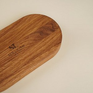 Поднос с двумя отделениями SL Home, 21x11x2 см, дуб