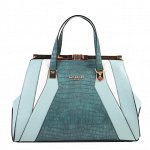 VEGAN CROC SATCHEL BAG