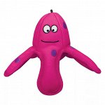 KONG игрушка для собак Belly Flops Осьминог 19х17 см