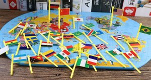 Игра Карта Мира: Страны и Флаги