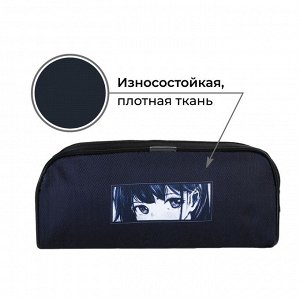 Пенал школьный текстильный « Аниме стиль» , 20 х 8 х 4 см