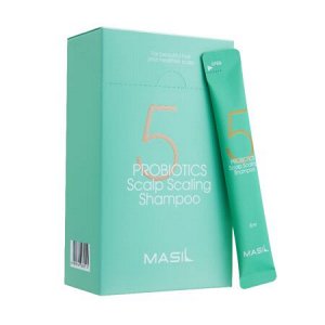 Шампунь глубоко очищающий MASIL 5 Probiotics Scalp Scaling Shampoo в стике, (20 шт.)