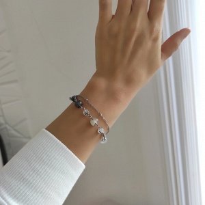 Браслет с кварцем волосатик