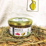 Брускетта из оливок Халкидики с вялеными томатами, Греция, ст.банка, 150г