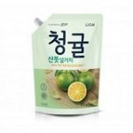 LION Концентрированное средство для мытья посуды Chamgreen Зеленый цитрус, мягкая уп, 970 мл
