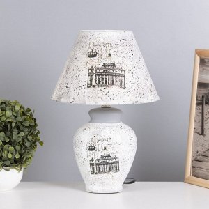 Лампа настольная керамика «Римская империя» Е14 220 В 39x25x25 см RISALUX