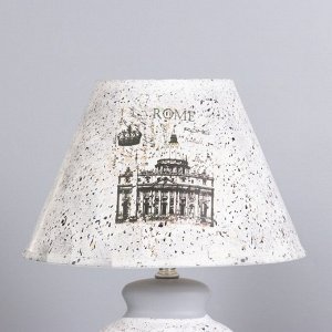 Лампа настольная керамика «Римская империя» Е14 220 В 39x25x25 см RISALUX