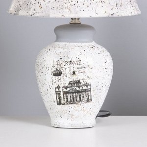 Лампа настольная керамика «Римская империя» Е14 220 В 39x25x25 см RISALUX