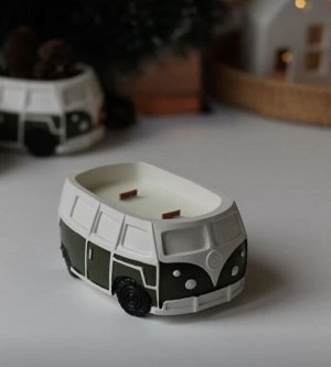 Свеча ретро-автобус