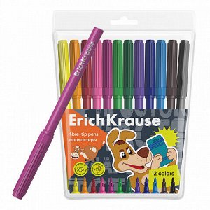 Фломастеры 12цв ErichKrause Простоквашино 61065