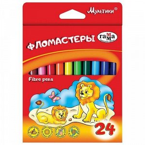 Фломастеры 24цв Гамма Мультики 180319_07