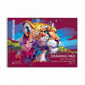 Альбом для рисования А4 40л ErichKrause Safari 61523