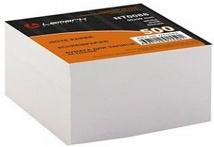 Блок для записи 9х9см 500л белый нак склейке LAMARK NT0088
