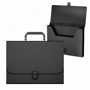 Портфель А4 1отд черный ErichKrause Matt Classic 50434