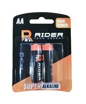 Батарейка RIDER Super АА (LR6, 1,5В) 2шт