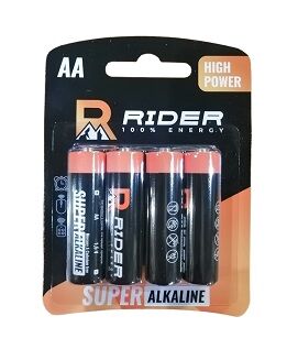 Батарейка RIDER Super АА (LR6, 1,5В) 4шт