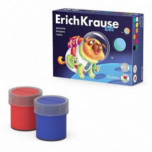 Гуашь 12цв ErichKrause Kids Space Animals 20мл 61410