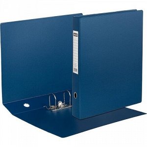 Папка-регистратор 80мм А3 PVC+PVC Attache синяя 962226