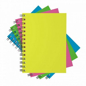 Тетрадь 120л А5 клетка гребень ErichKrause Neon 45176