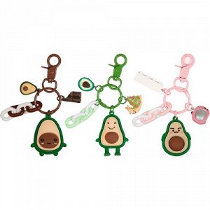 Брелок каучуковый deVENTE. Avocado 3 дизайна 9020127
