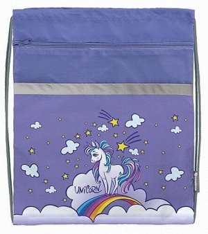 Сумка для обуви Schoolformat Little Unicorn 41x49см МОБК-ЛЮН