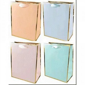 Пакет подарочный 26x32x10см deVENTE Golden border 9041226