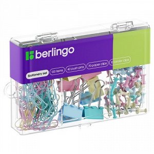 Набор Berlingo скрепки/кнопки/зажимы Mcn_12000e