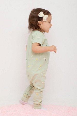Полукомбинезон(Весна-Лето)+baby (морская пена, гусята)